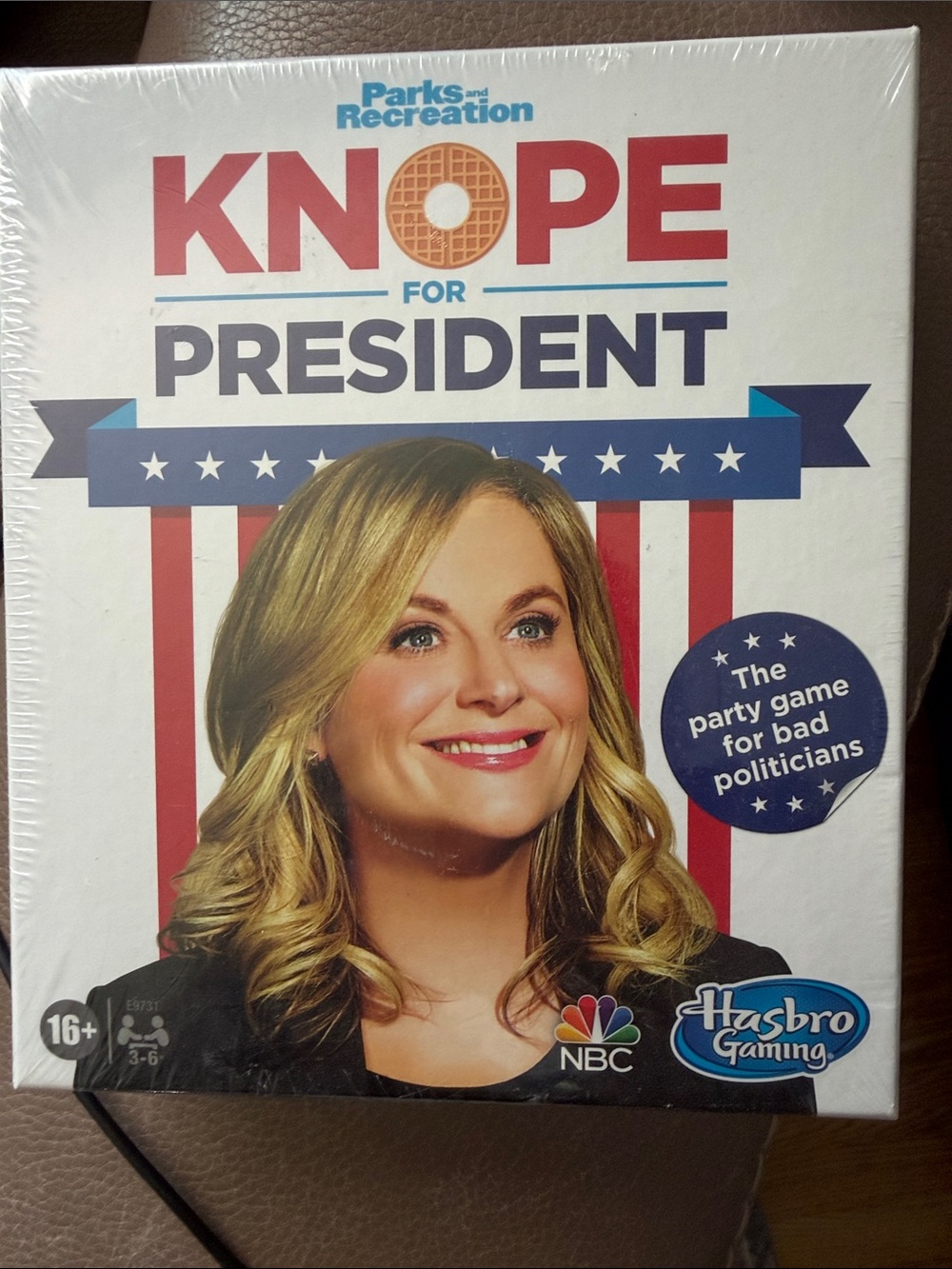 Hasbro Gaming Knope for President Party Game